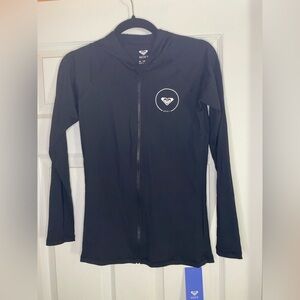 Roxy Women's Black Zip-Up Hoodie